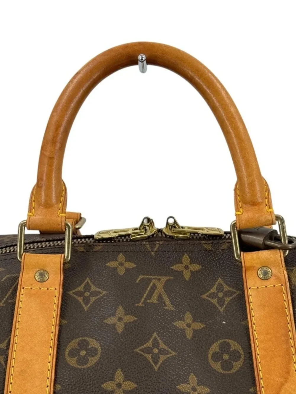 Louis Vuitton Keepall Duffle 55 Brown Canvas